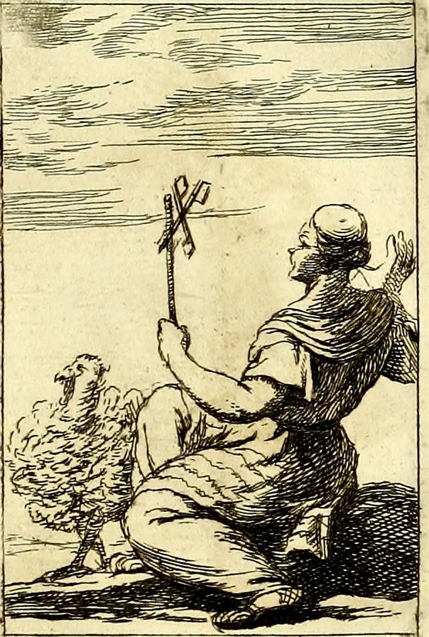 An illustration from Iconologie tirée de divers auteurs : ouvrage utile aux gens de lettres, aux poëtes, aux artistes, & généralement à tous les amateurs des beaux arts, 1759, leaf 152