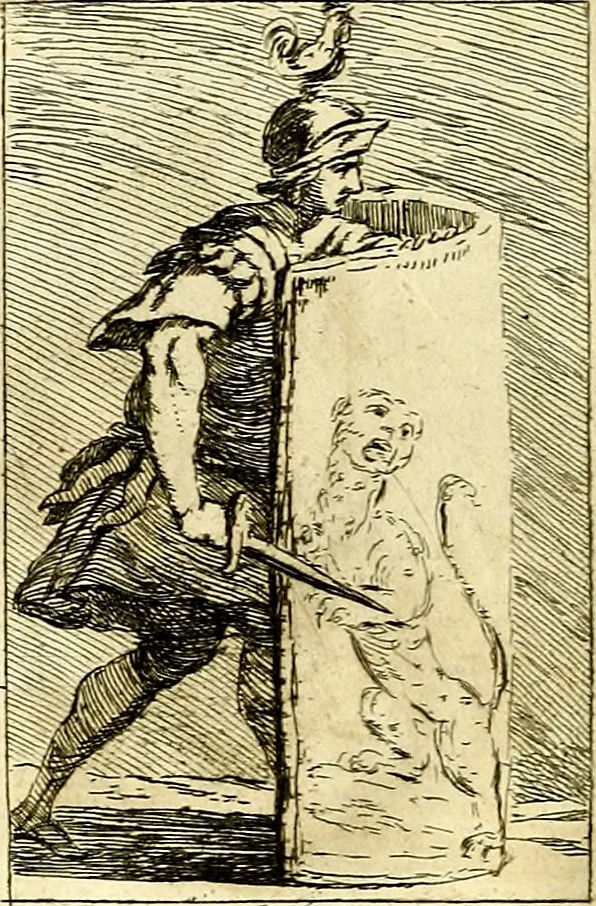 An illustration from Iconologie tirée de divers auteurs : ouvrage utile aux gens de lettres, aux poëtes, aux artistes, & généralement à tous les amateurs des beaux arts, 1759, leaf 153