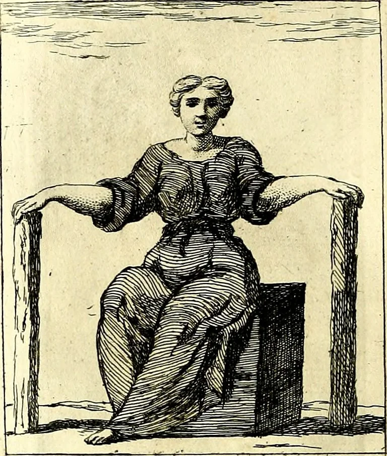 An illustration from Iconologie tirée de divers auteurs : ouvrage utile aux gens de lettres, aux poëtes, aux artistes, & généralement à tous les amateurs des beaux arts, 1759, leaf 155
