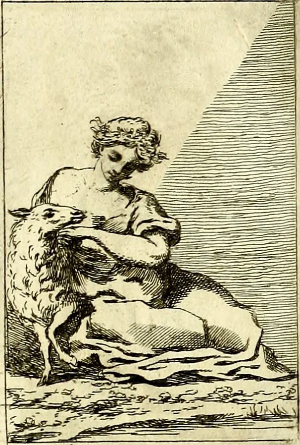 An illustration from Iconologie tirée de divers auteurs : ouvrage utile aux gens de lettres, aux poëtes, aux artistes, & généralement à tous les amateurs des beaux arts, 1759, leaf 158
