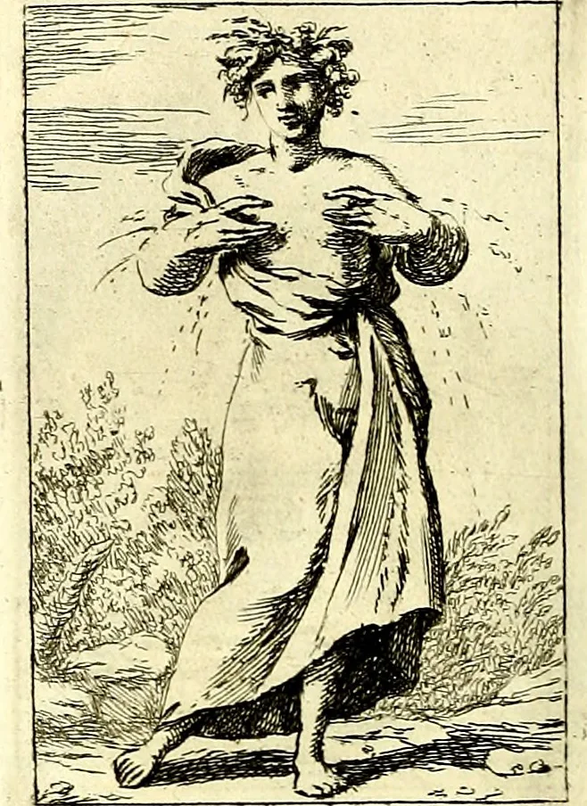 An illustration from Iconologie tirée de divers auteurs : ouvrage utile aux gens de lettres, aux poëtes, aux artistes, & généralement à tous les amateurs des beaux arts, 1759, leaf 159