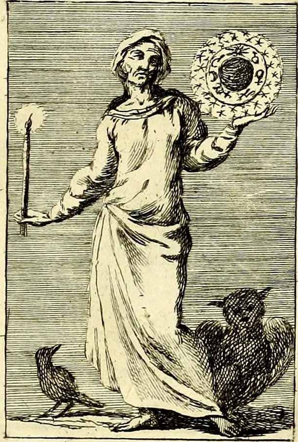 An illustration from Iconologie tirée de divers auteurs : ouvrage utile aux gens de lettres, aux poëtes, aux artistes, & généralement à tous les amateurs des beaux arts, 1759, leaf 162