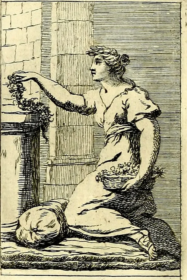 An illustration from Iconologie tirée de divers auteurs : ouvrage utile aux gens de lettres, aux poëtes, aux artistes, & généralement à tous les amateurs des beaux arts, 1759, leaf 163