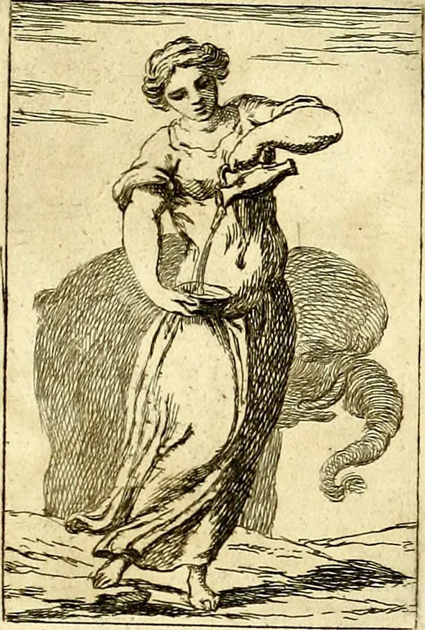 An illustration from Iconologie tirée de divers auteurs : ouvrage utile aux gens de lettres, aux poëtes, aux artistes, & généralement à tous les amateurs des beaux arts, 1759, leaf 166