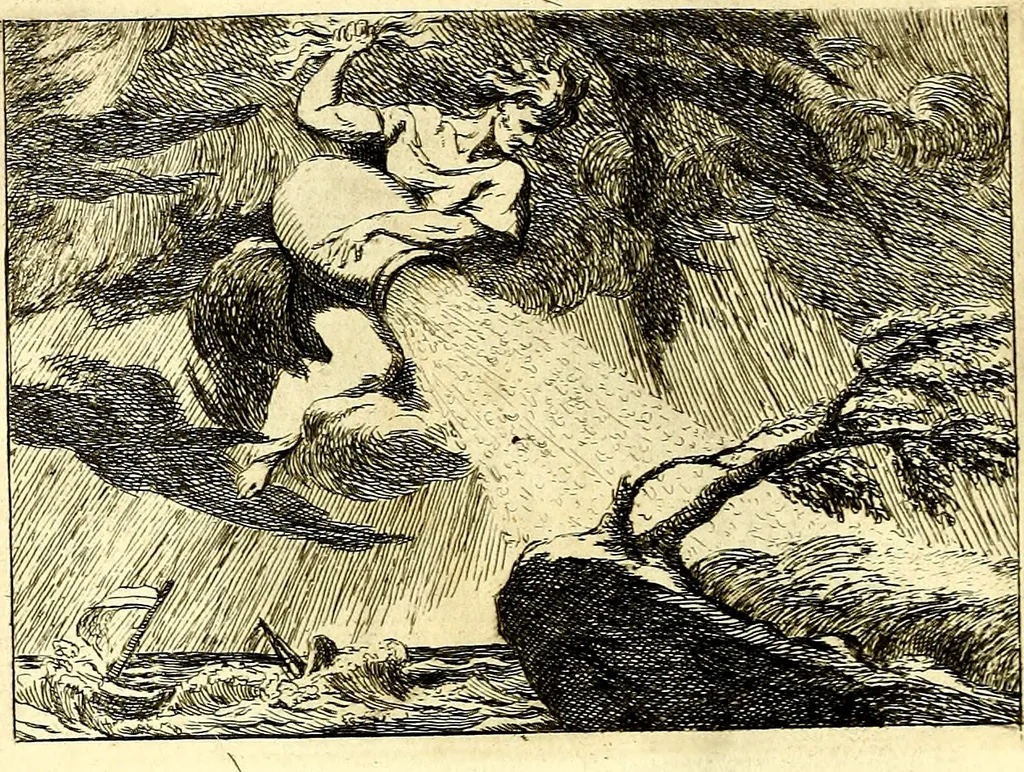 An illustration from Iconologie tirée de divers auteurs : ouvrage utile aux gens de lettres, aux poëtes, aux artistes, & généralement à tous les amateurs des beaux arts, 1759, leaf 167