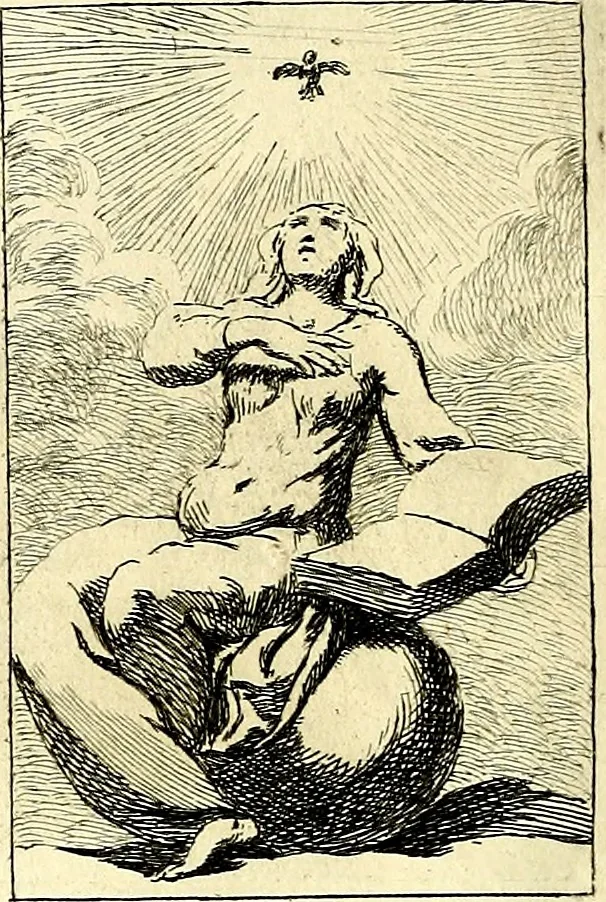 An illustration from Iconologie tirée de divers auteurs : ouvrage utile aux gens de lettres, aux poëtes, aux artistes, & généralement à tous les amateurs des beaux arts, 1759, leaf 171