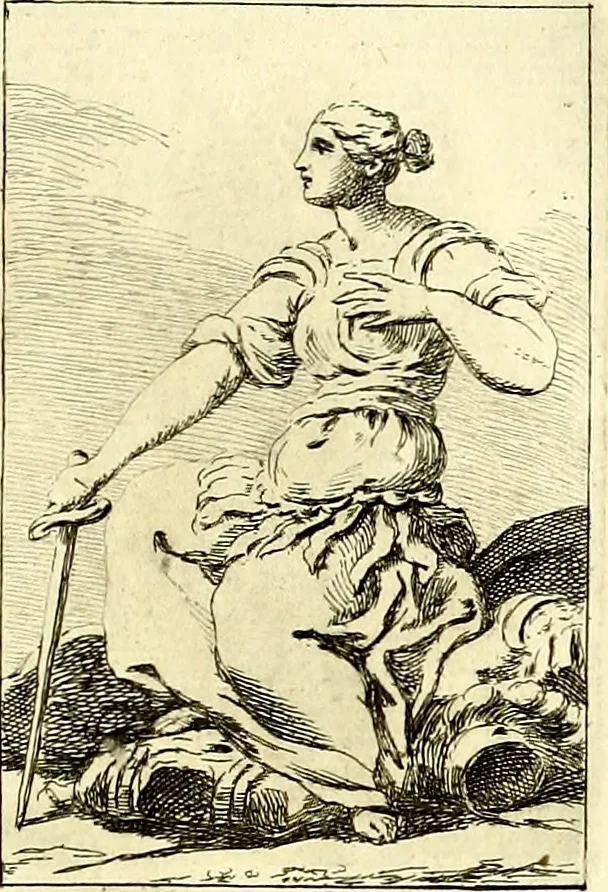 An illustration from Iconologie tirée de divers auteurs : ouvrage utile aux gens de lettres, aux poëtes, aux artistes, & généralement à tous les amateurs des beaux arts, 1759, leaf 178