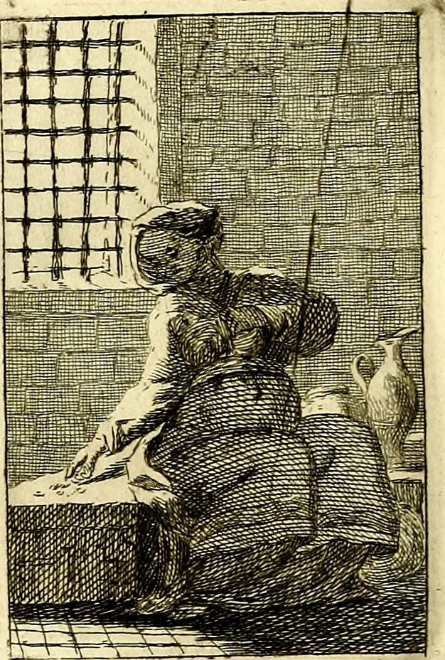 An illustration from Iconologie tirée de divers auteurs : ouvrage utile aux gens de lettres, aux poëtes, aux artistes, & généralement à tous les amateurs des beaux arts, 1759, leaf 187