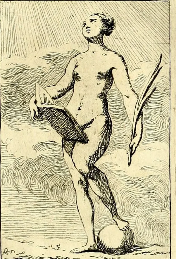 An illustration from Iconologie tirée de divers auteurs : ouvrage utile aux gens de lettres, aux poëtes, aux artistes, & généralement à tous les amateurs des beaux arts, 1759, leaf 200