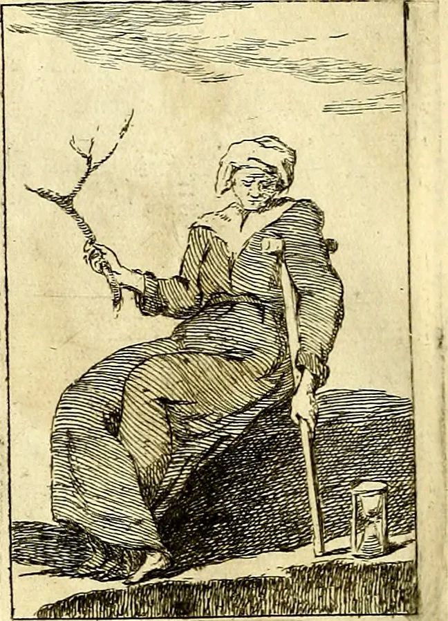 An illustration from Iconologie tirée de divers auteurs : ouvrage utile aux gens de lettres, aux poëtes, aux artistes, & généralement à tous les amateurs des beaux arts, 1759, leaf 209