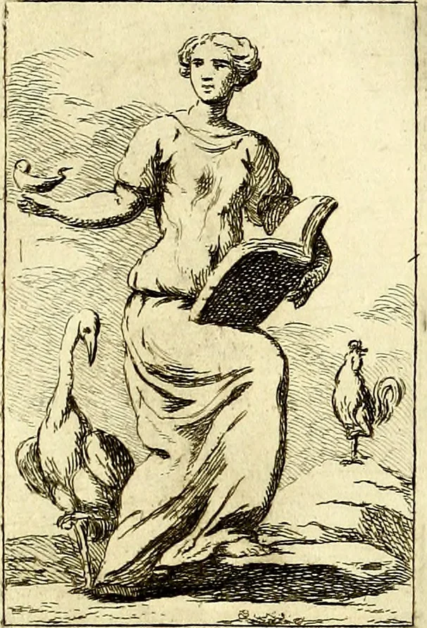 An illustration from Iconologie tirée de divers auteurs : ouvrage utile aux gens de lettres, aux poëtes, aux artistes, & généralement à tous les amateurs des beaux arts, 1759, leaf 210