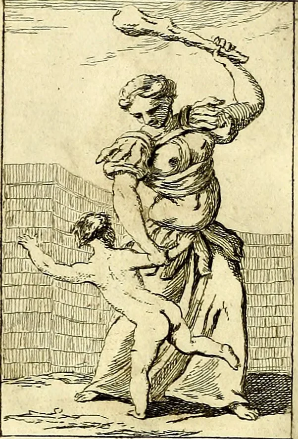An illustration from Iconologie tirée de divers auteurs : ouvrage utile aux gens de lettres, aux poëtes, aux artistes, & généralement à tous les amateurs des beaux arts, 1759, leaf 211