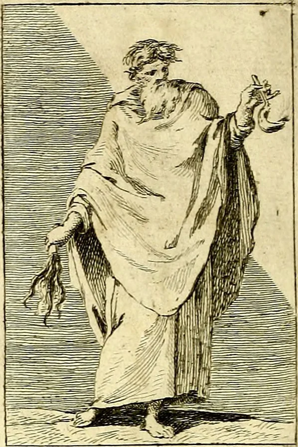 An illustration from Iconologie tirée de divers auteurs : ouvrage utile aux gens de lettres, aux poëtes, aux artistes, & généralement à tous les amateurs des beaux arts, 1759, leaf 219