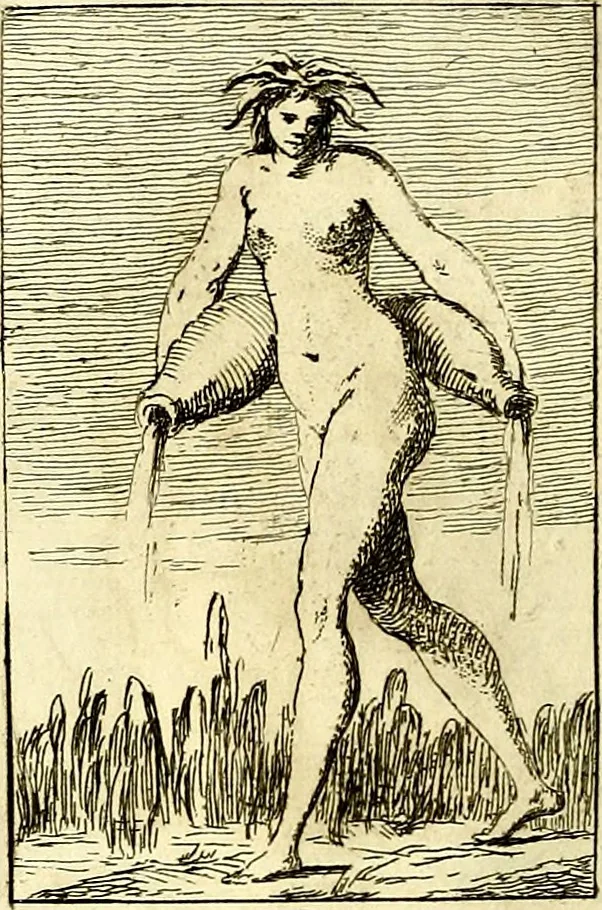 An illustration from Iconologie tirée de divers auteurs : ouvrage utile aux gens de lettres, aux poëtes, aux artistes, & généralement à tous les amateurs des beaux arts, 1759, leaf 23
