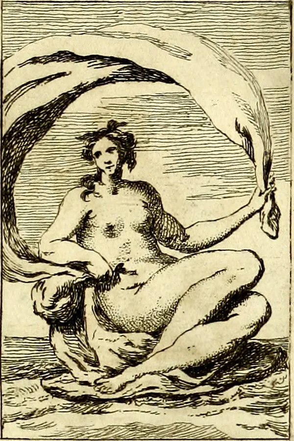 An illustration from Iconologie tirée de divers auteurs : ouvrage utile aux gens de lettres, aux poëtes, aux artistes, & généralement à tous les amateurs des beaux arts, 1759, leaf 24