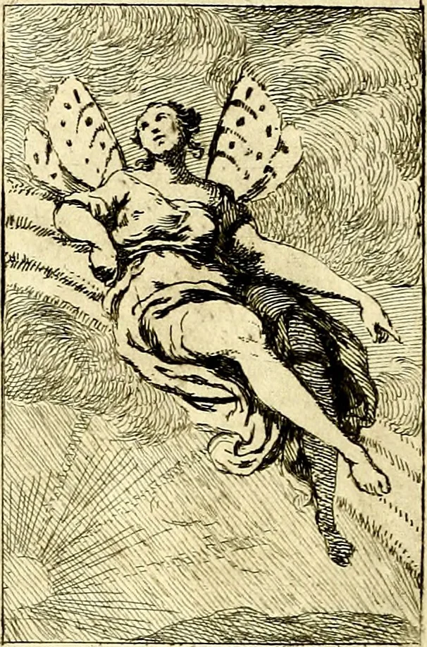An illustration from Iconologie tirée de divers auteurs : ouvrage utile aux gens de lettres, aux poëtes, aux artistes, & généralement à tous les amateurs des beaux arts, 1759, leaf 27