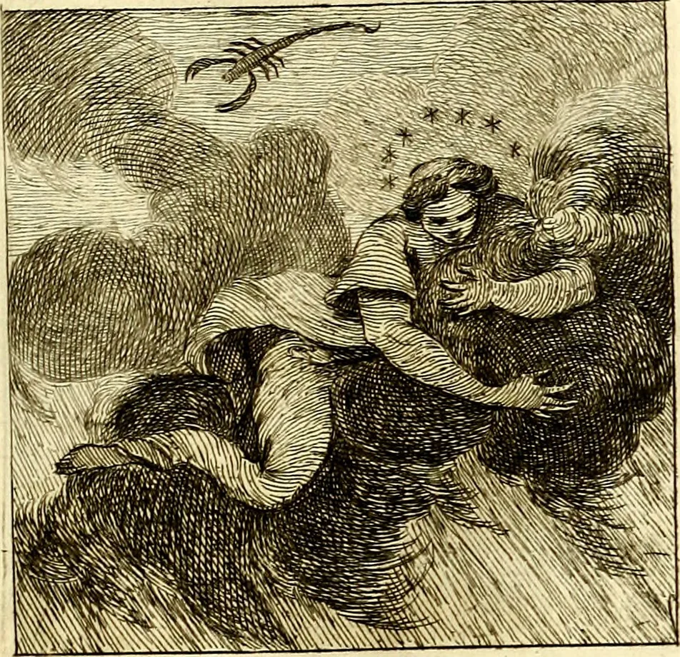 An illustration from Iconologie tirée de divers auteurs : ouvrage utile aux gens de lettres, aux poëtes, aux artistes, & généralement à tous les amateurs des beaux arts, 1759, leaf 30
