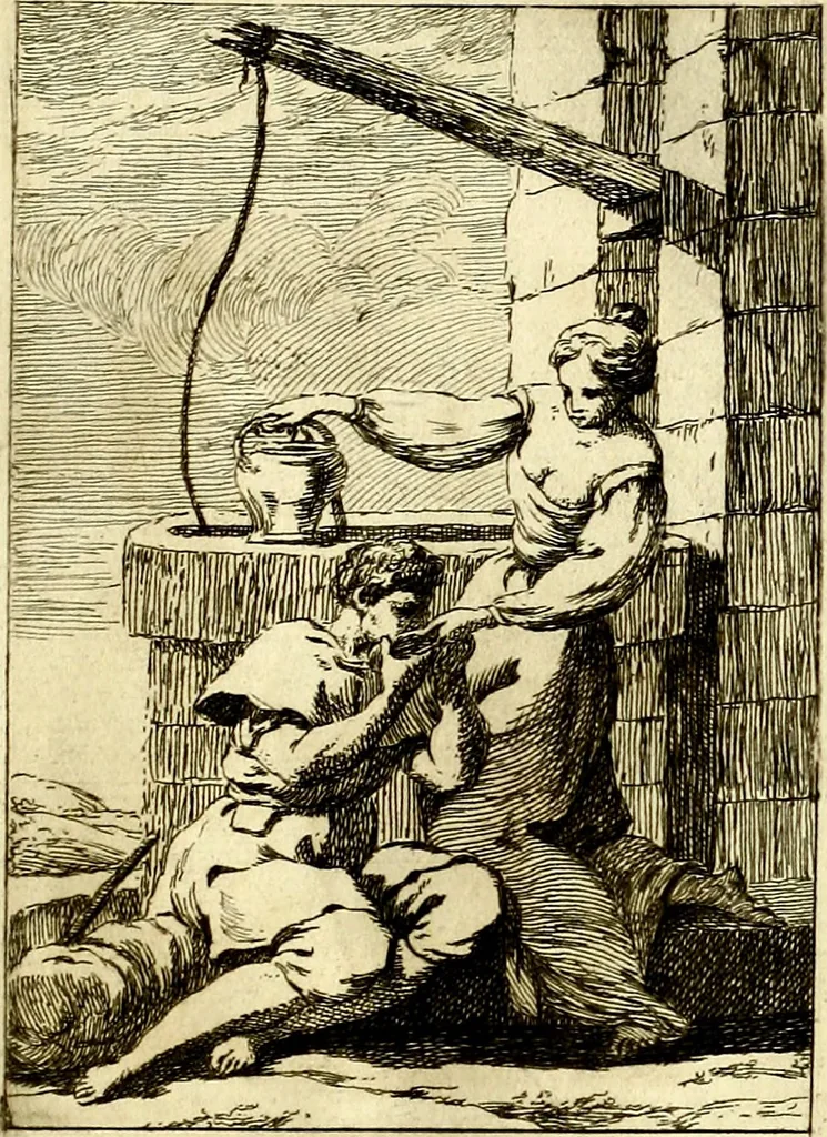An illustration from Iconologie tirée de divers auteurs : ouvrage utile aux gens de lettres, aux poëtes, aux artistes, & généralement à tous les amateurs des beaux arts, 1759, leaf 40