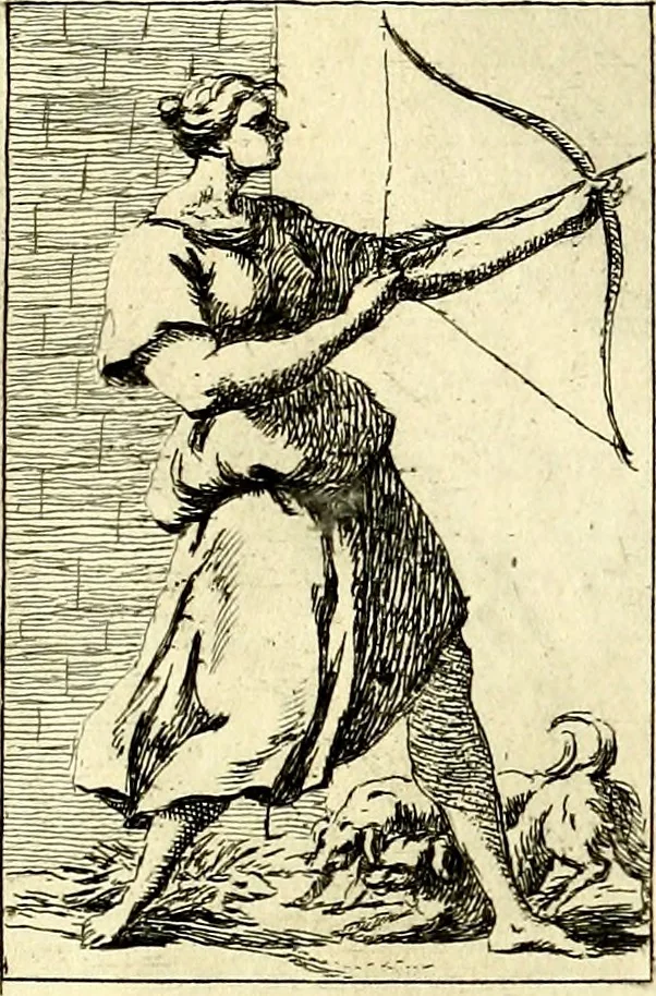 An illustration from Iconologie tirée de divers auteurs : ouvrage utile aux gens de lettres, aux poëtes, aux artistes, & généralement à tous les amateurs des beaux arts, 1759, leaf 46