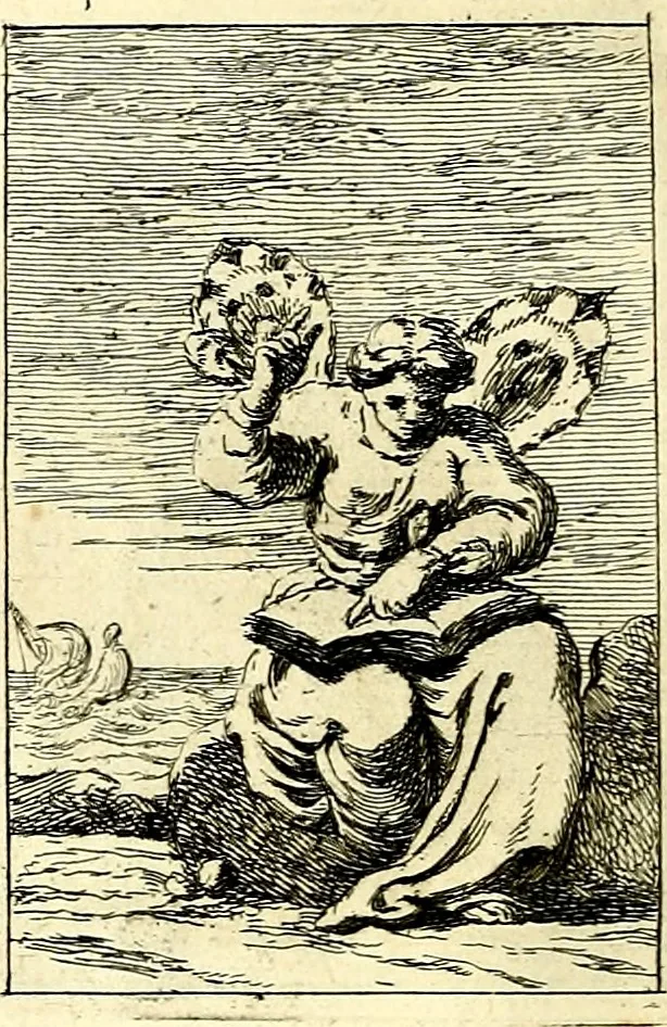 An illustration from Iconologie tirée de divers auteurs : ouvrage utile aux gens de lettres, aux poëtes, aux artistes, & généralement à tous les amateurs des beaux arts, 1759, leaf 49