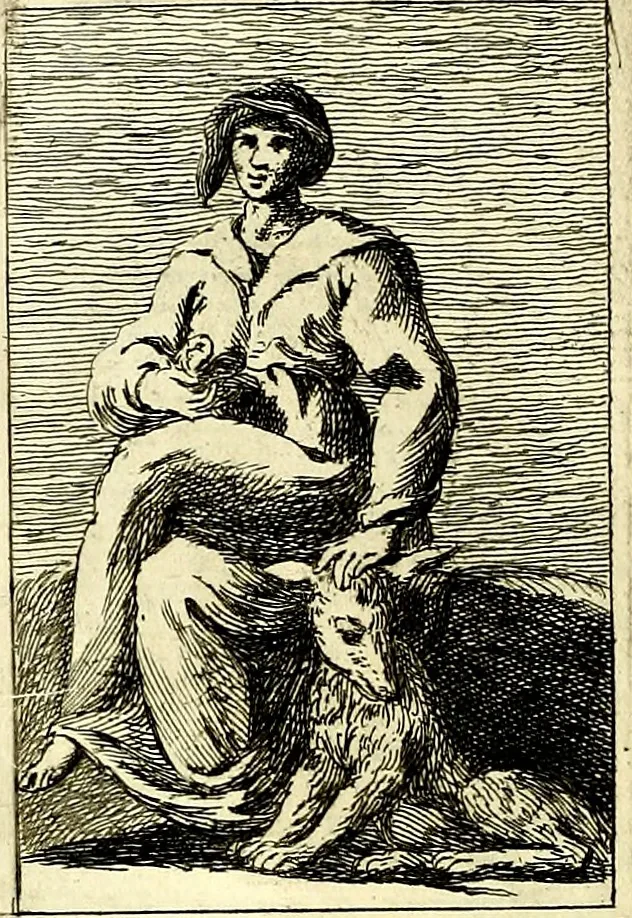 An illustration from Iconologie tirée de divers auteurs : ouvrage utile aux gens de lettres, aux poëtes, aux artistes, & généralement à tous les amateurs des beaux arts, 1759, leaf 53