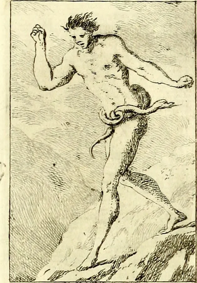 An illustration from Iconologie tirée de divers auteurs : ouvrage utile aux gens de lettres, aux poëtes, aux artistes, & généralement à tous les amateurs des beaux arts, 1759, leaf 64