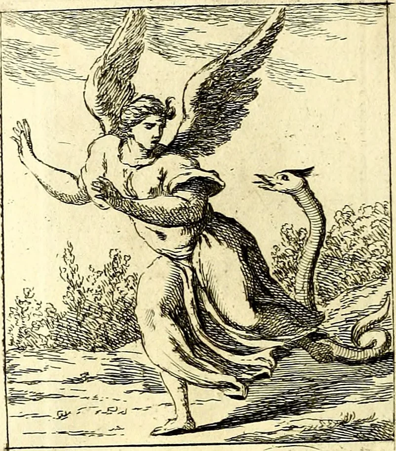 An illustration from Iconologie tirée de divers auteurs : ouvrage utile aux gens de lettres, aux poëtes, aux artistes, & généralement à tous les amateurs des beaux arts, 1759, leaf 73