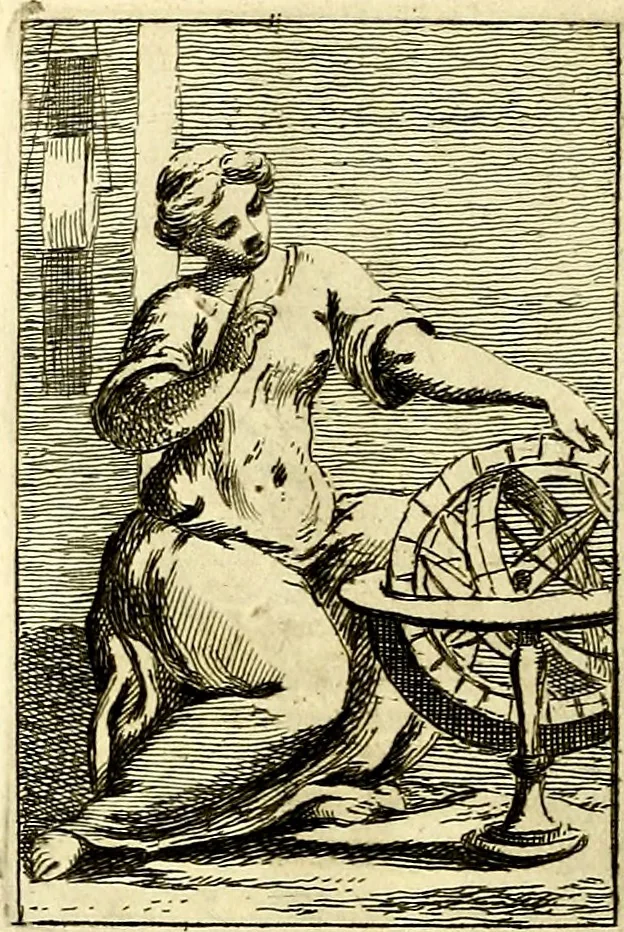 An illustration from Iconologie tirée de divers auteurs : ouvrage utile aux gens de lettres, aux poëtes, aux artistes, & généralement à tous les amateurs des beaux arts, 1759, leaf 75