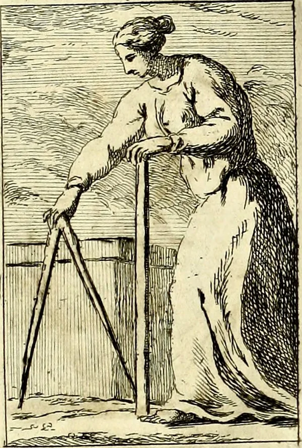 An illustration from Iconologie tirée de divers auteurs : ouvrage utile aux gens de lettres, aux poëtes, aux artistes, & généralement à tous les amateurs des beaux arts, 1759, leaf 86