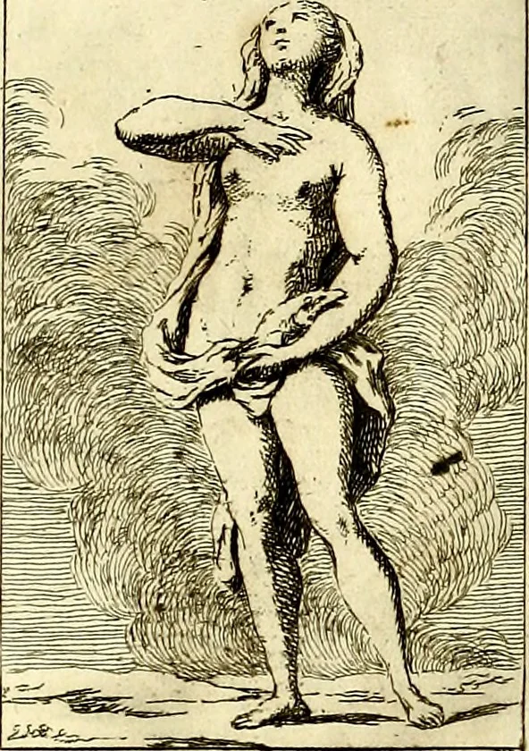 An illustration from Iconologie tirée de divers auteurs : ouvrage utile aux gens de lettres, aux poëtes, aux artistes, & généralement à tous les amateurs des beaux arts, 1759, leaf 88