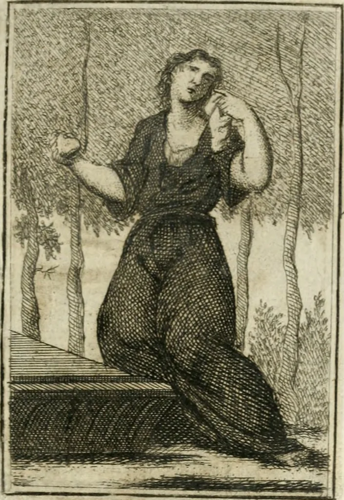 An illustration from Iconologie, tirée de divers auteurs : ouvrage utile aux gens de lettres, aux poëtes, aux artistes, & généralement à tous les amateurs des beaux-arts, 1766, leaf 106