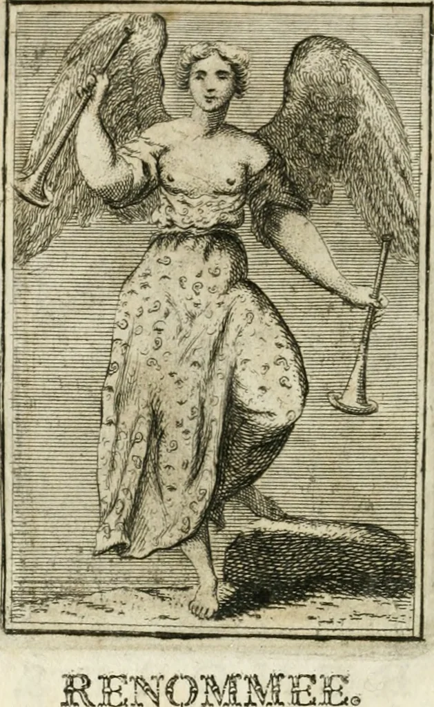 An illustration from Iconologie, tirée de divers auteurs : ouvrage utile aux gens de lettres, aux poëtes, aux artistes, & généralement à tous les amateurs des beaux-arts, 1766, leaf 109