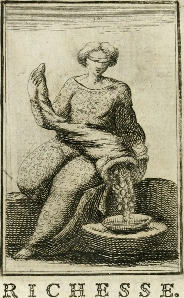 An illustration from Iconologie, tirée de divers auteurs : ouvrage utile aux gens de lettres, aux poëtes, aux artistes, & généralement à tous les amateurs des beaux-arts, 1766, leaf 113