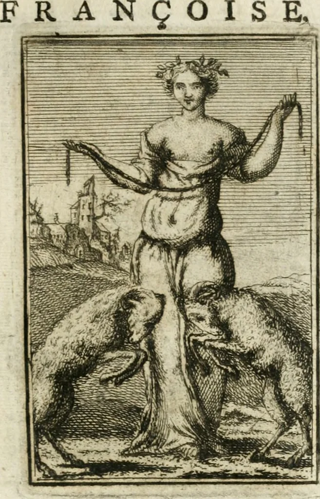 An illustration from Iconologie, tirée de divers auteurs : ouvrage utile aux gens de lettres, aux poëtes, aux artistes, & généralement à tous les amateurs des beaux-arts, 1766, leaf 116