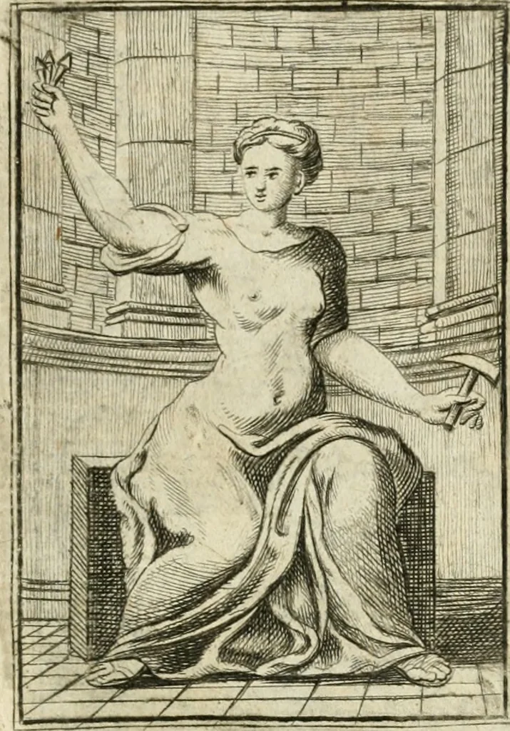 An illustration from Iconologie, tirée de divers auteurs : ouvrage utile aux gens de lettres, aux poëtes, aux artistes, & généralement à tous les amateurs des beaux-arts, 1766, leaf 12