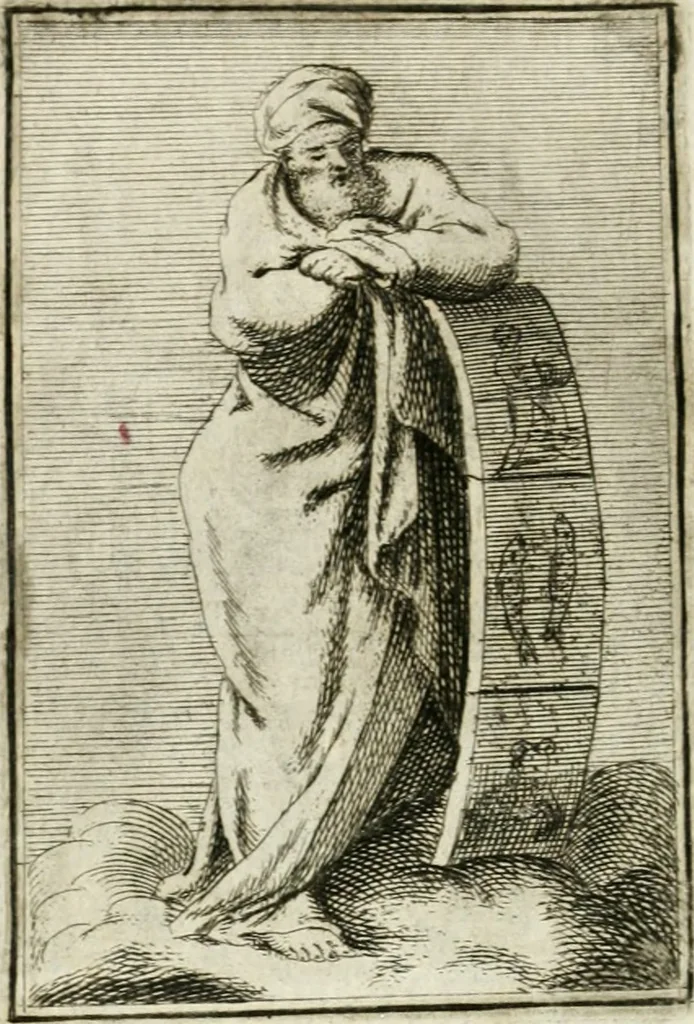 An illustration from Iconologie, tirée de divers auteurs : ouvrage utile aux gens de lettres, aux poëtes, aux artistes, & généralement à tous les amateurs des beaux-arts, 1766, leaf 123