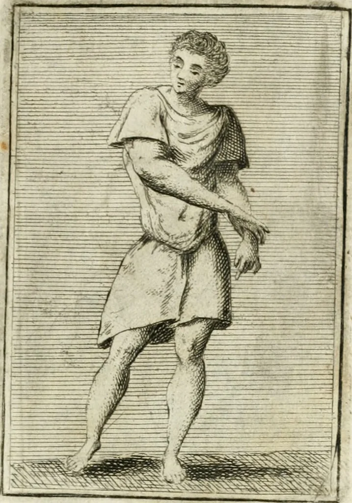 An illustration from Iconologie, tirée de divers auteurs : ouvrage utile aux gens de lettres, aux poëtes, aux artistes, & généralement à tous les amateurs des beaux-arts, 1766, leaf 136