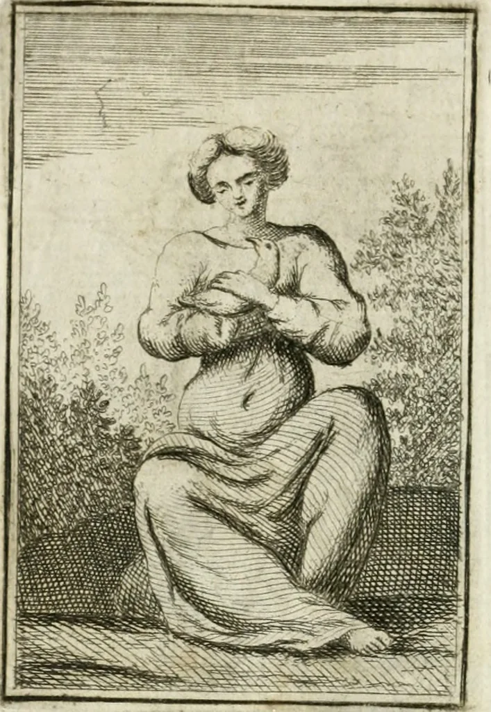 An illustration from Iconologie, tirée de divers auteurs : ouvrage utile aux gens de lettres, aux poëtes, aux artistes, & généralement à tous les amateurs des beaux-arts, 1766, leaf 137
