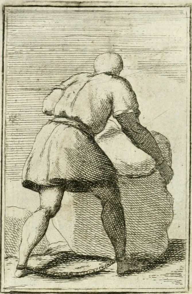 An illustration from Iconologie, tirée de divers auteurs : ouvrage utile aux gens de lettres, aux poëtes, aux artistes, & généralement à tous les amateurs des beaux-arts, 1766, leaf 139