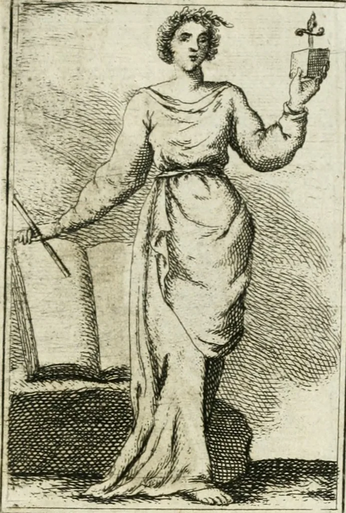 An illustration from Iconologie, tirée de divers auteurs : ouvrage utile aux gens de lettres, aux poëtes, aux artistes, & généralement à tous les amateurs des beaux-arts, 1766, leaf 140