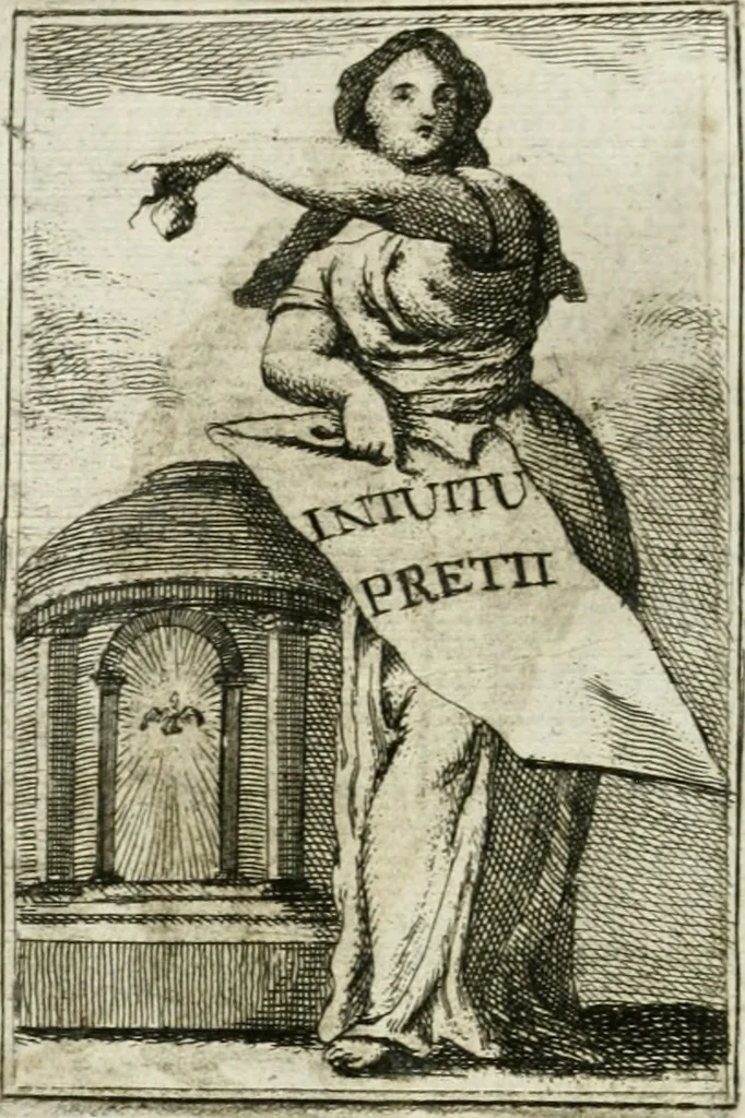 An illustration from Iconologie, tirée de divers auteurs : ouvrage utile aux gens de lettres, aux poëtes, aux artistes, & généralement à tous les amateurs des beaux-arts, 1766, leaf 143