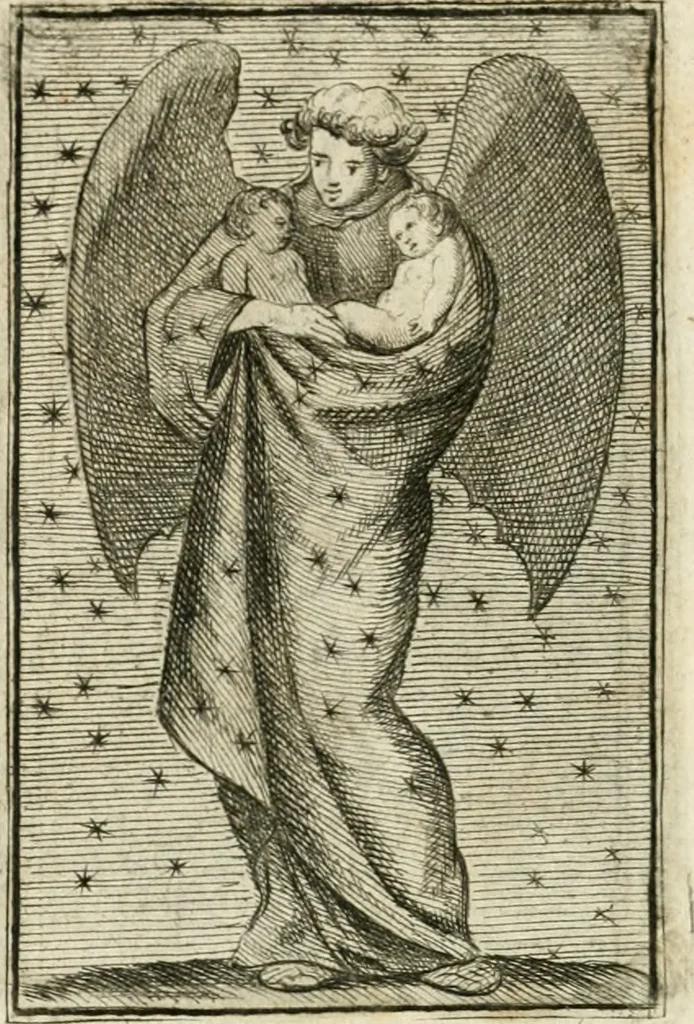 An illustration from Iconologie, tirée de divers auteurs : ouvrage utile aux gens de lettres, aux poëtes, aux artistes, & généralement à tous les amateurs des beaux-arts, 1766, leaf 15