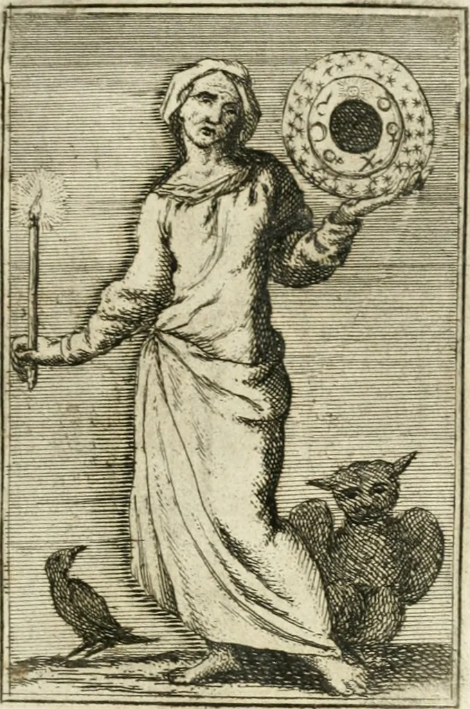 An illustration from Iconologie, tirée de divers auteurs : ouvrage utile aux gens de lettres, aux poëtes, aux artistes, & généralement à tous les amateurs des beaux-arts, 1766, leaf 160