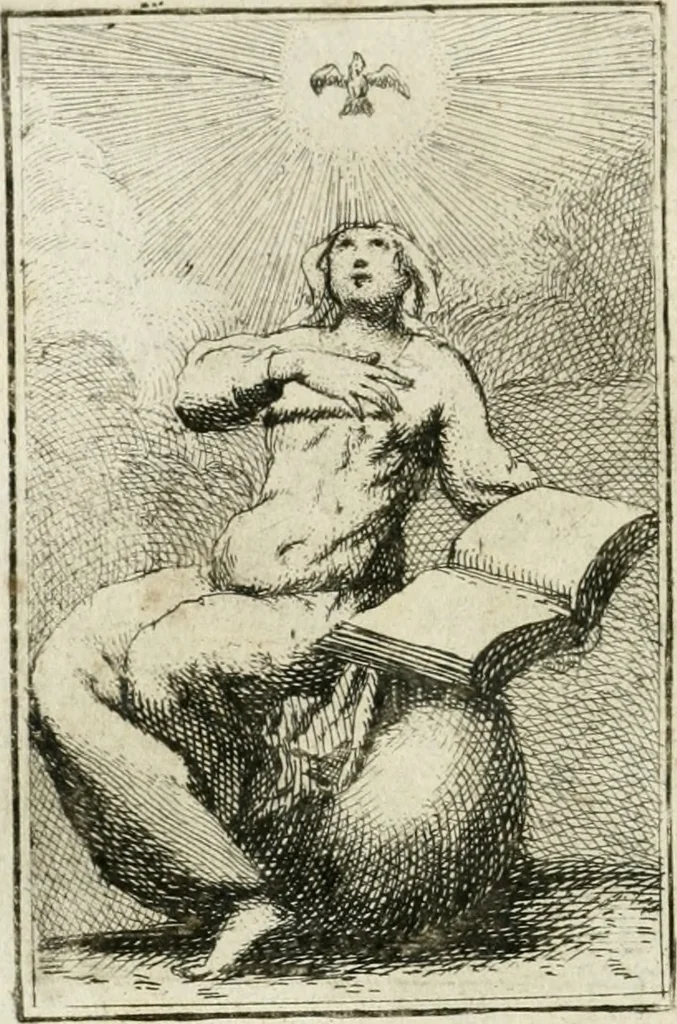 An illustration from Iconologie, tirée de divers auteurs : ouvrage utile aux gens de lettres, aux poëtes, aux artistes, & généralement à tous les amateurs des beaux-arts, 1766, leaf 169