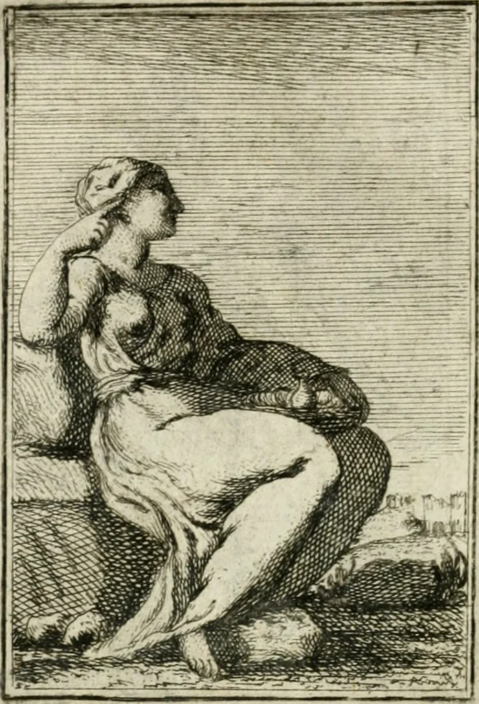 An illustration from Iconologie, tirée de divers auteurs : ouvrage utile aux gens de lettres, aux poëtes, aux artistes, & généralement à tous les amateurs des beaux-arts, 1766, leaf 175