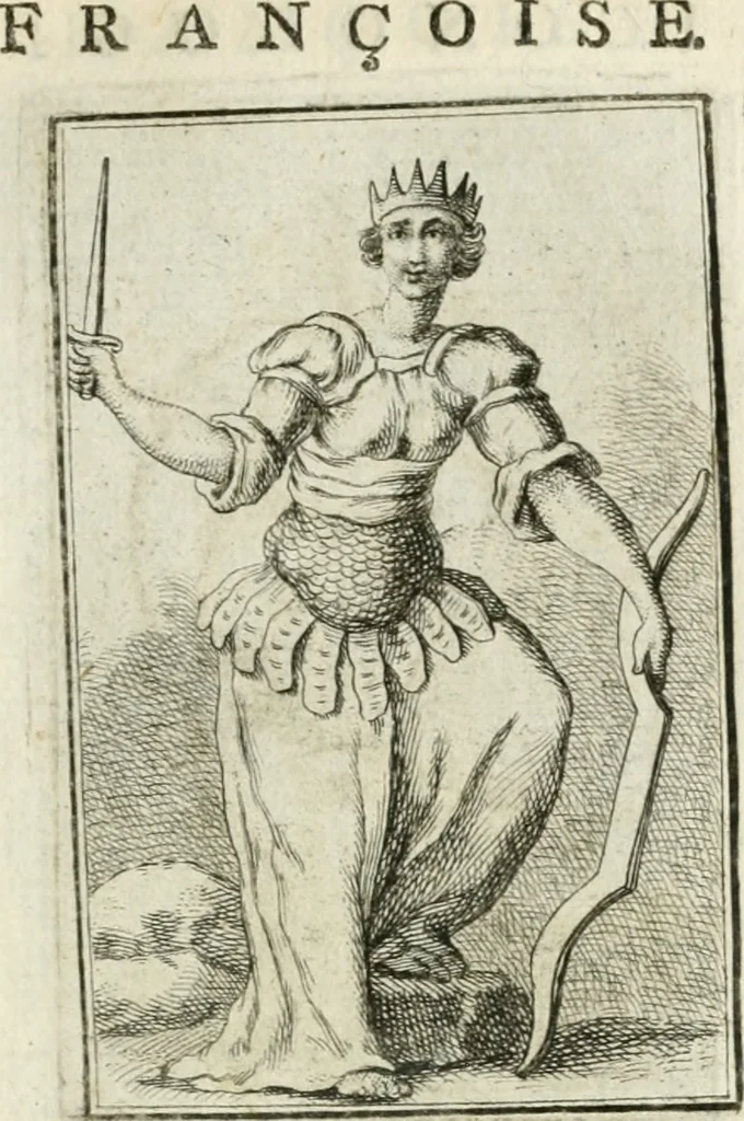 An illustration from Iconologie, tirée de divers auteurs : ouvrage utile aux gens de lettres, aux poëtes, aux artistes, & généralement à tous les amateurs des beaux-arts, 1766, leaf 182