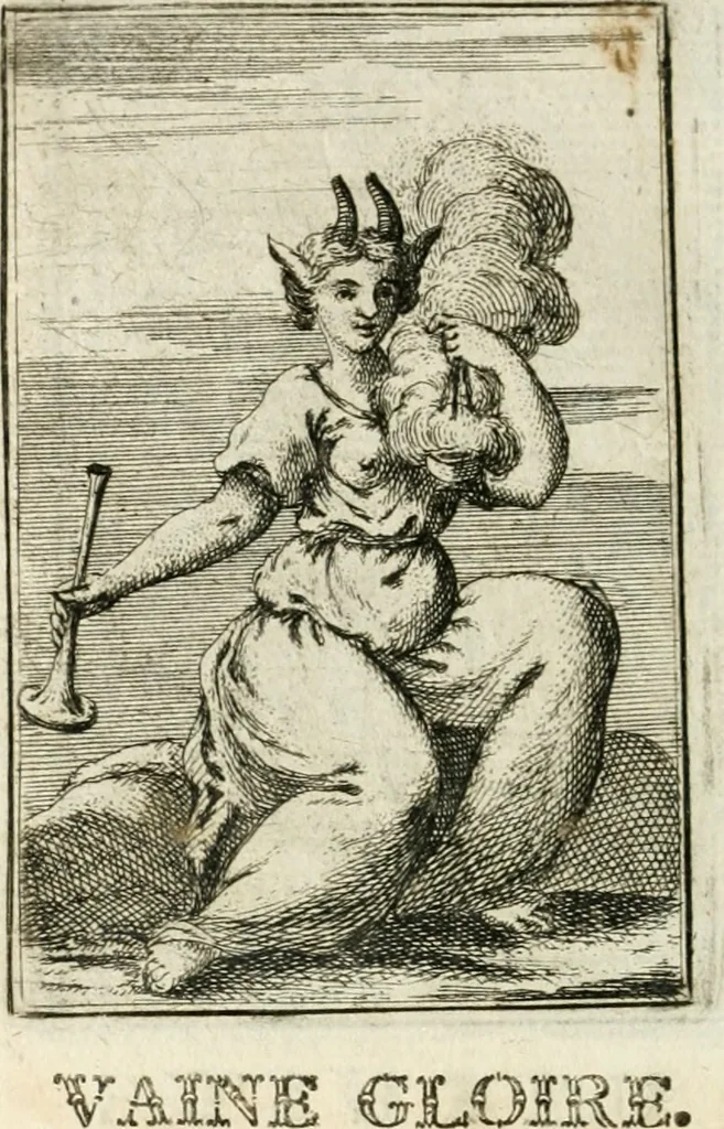 An illustration from Iconologie, tirée de divers auteurs : ouvrage utile aux gens de lettres, aux poëtes, aux artistes, & généralement à tous les amateurs des beaux-arts, 1766, leaf 187