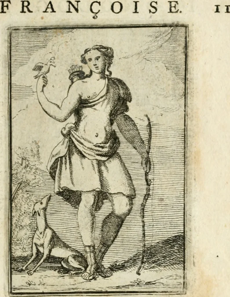 An illustration from Iconologie, tirée de divers auteurs : ouvrage utile aux gens de lettres, aux poëtes, aux artistes, & généralement à tous les amateurs des beaux-arts, 1766, leaf 20