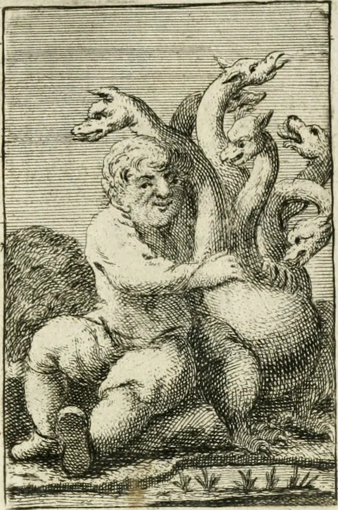 An illustration from Iconologie, tirée de divers auteurs : ouvrage utile aux gens de lettres, aux poëtes, aux artistes, & généralement à tous les amateurs des beaux-arts, 1766, leaf 200
