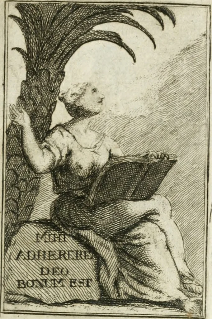 An illustration from Iconologie, tirée de divers auteurs : ouvrage utile aux gens de lettres, aux poëtes, aux artistes, & généralement à tous les amateurs des beaux-arts, 1766, leaf 204